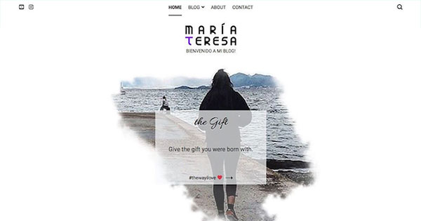 María Teresa's Blog Personal Website