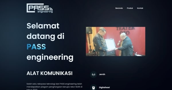 PASS engineering Corporate Website